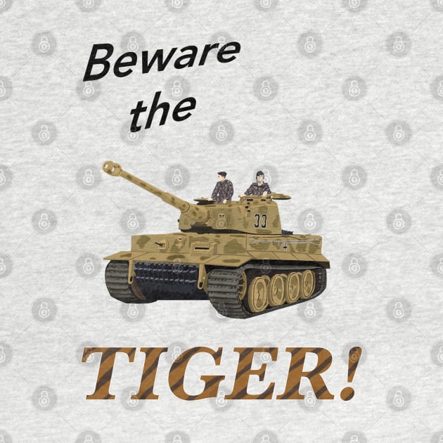 Tiger Tank by Wayne Brant Images